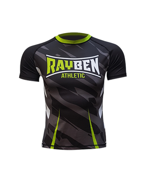 Rayben Zero Rashguard Kurzarm size XL schwarz/grün XL