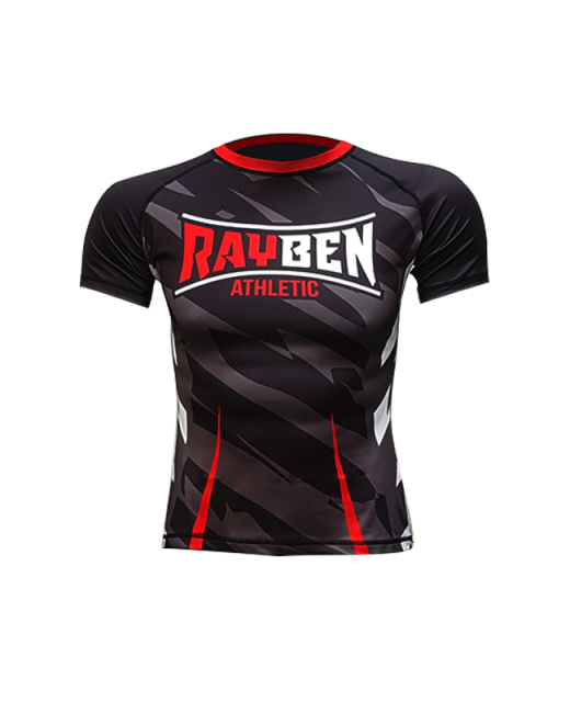 Rayben Zero Rashguard Kurzarm size XL schwarz/rot XL