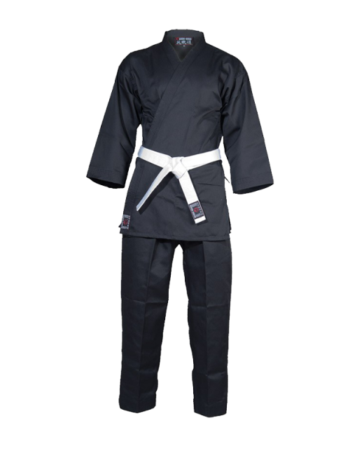 Budo Nord Empi Karate Anzug 150 cm schwarz 150