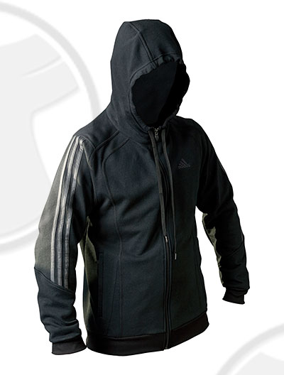 adiJK 01Budo Spirit Hooded Zip Jacket L schwarz adidas 
