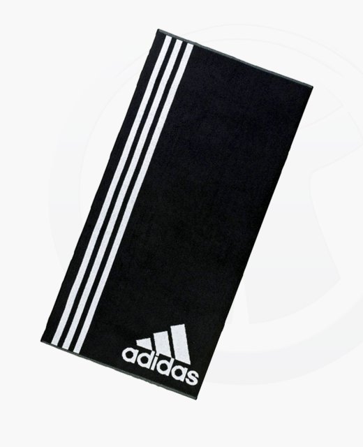 adidas aktive Towel  L Handtuch groß ca. 70 cm x 140 cm schwarz AB8008 