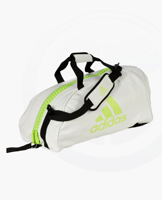 adidas Sporttasche 2 in 1 BAG, weiß/grün ADIACC051MA 