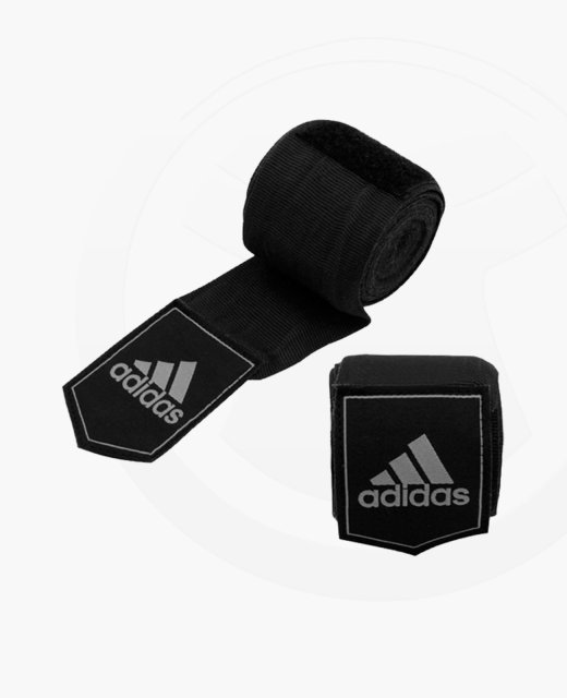 adidas Boxbandagen AIBA elastic Farbe schwarz 5,7 x 4,55m adiBP031 455cm
