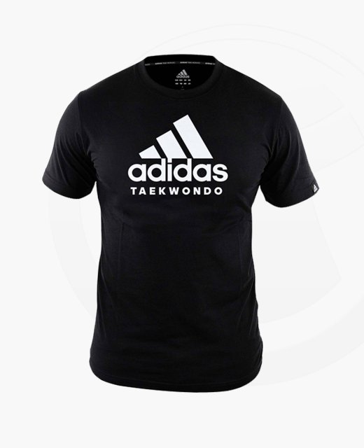 adidas Community T-Shirt "Performance" TAEKWONDO schwarz/weiß ADICTTKD 
