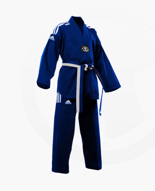 adiTCC01 TKD Champion Color Uniform blau/weiß 