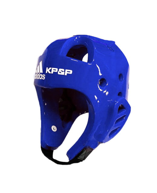 adidas KP&P elektr.Kopfschutz E-Head Gear L blau mit Transmitter WTF approved L