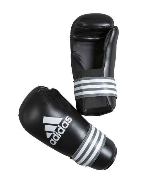 adidas Kickboxhandschuhe Semi Contact Gloves schwarz S adiBFC01 S