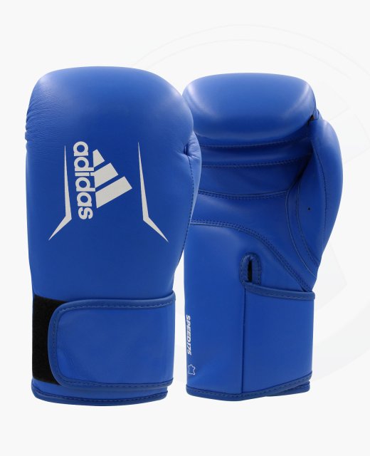 adidas Boxhandschuhe SPEED 175 blau 12 oz Rindsleder ADISBG175 12 oz