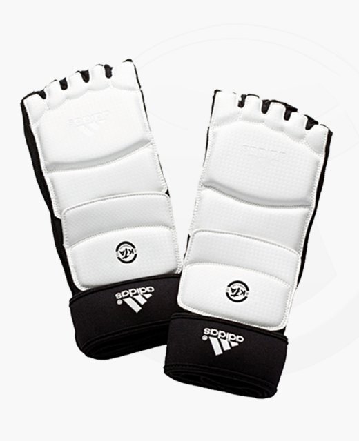 adidas Taekwondo Rist/Fußschützer weiss Gr. S adiTFS01 S