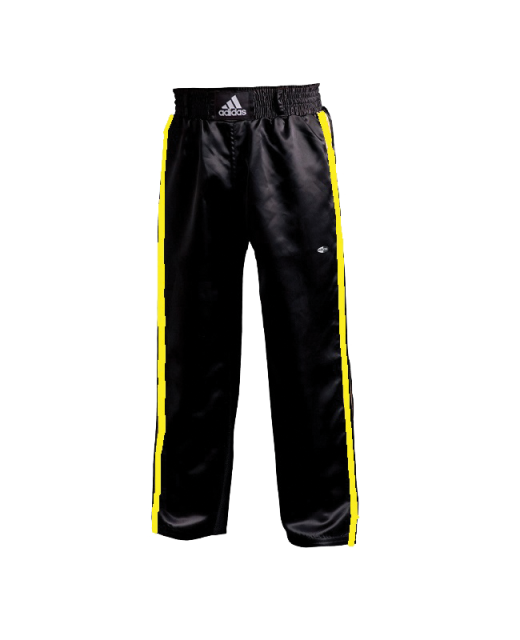 adiPFC01B Kickboxhose schwarz gelb Clima Cool adidas 