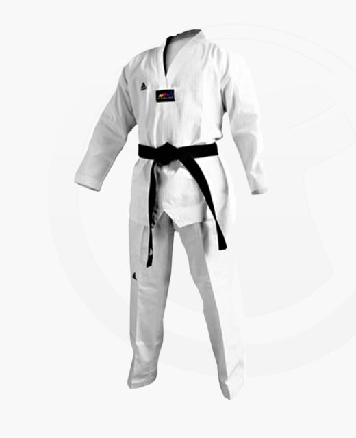 adidas Taekwondo Anzug Champion 3 III weißes Revers WTF adiTCH03 
