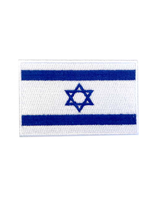 Aufnäher Stickabzeichen Israel Flagge Gr. 8x5 