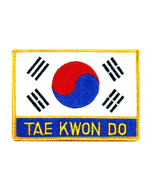 Aufnäher Stickabzeichen Korea Taekwondo 