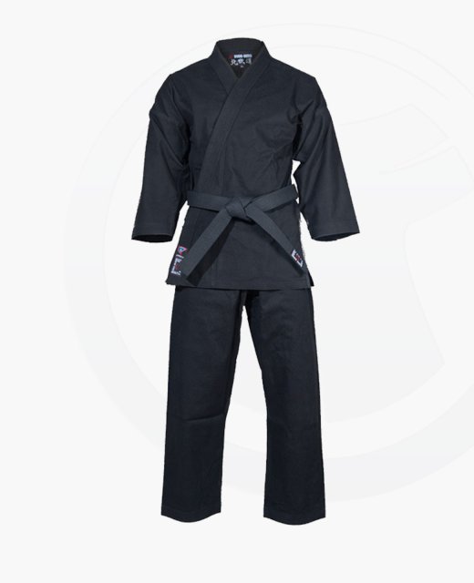 BN Shogun Jiu Jitsu Uniform schwarz 200 cm JuJutsu Anzug 200