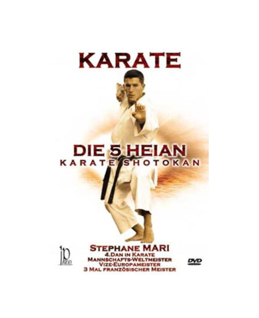 DVD, Die 5 Heian, Karate Shotokan, Stephane Mari IP 80 