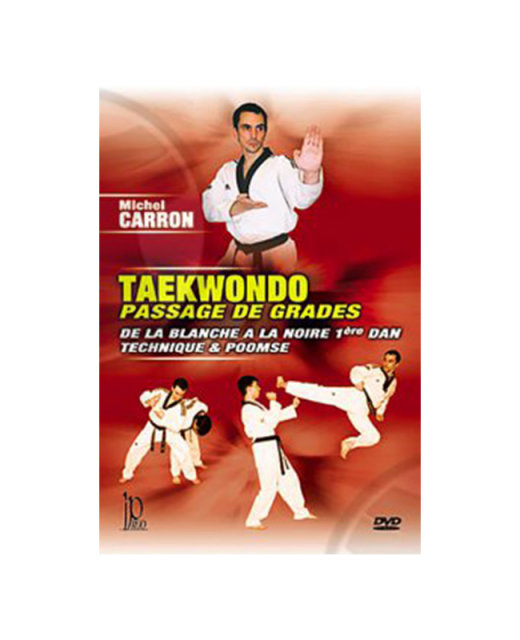 DVD, Taekwondo Übergang der Grade, Michel Carron IP 88 