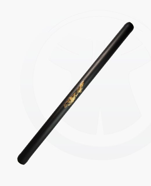 Escrima Softstick schwarz mit Drachen Stock ca. 65cm long Style 