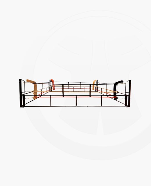 Foldable Boxing Ring 5x5 m Außenmaß zusammenfaltbar innerhalb der Seile 4x4 m Boxring 