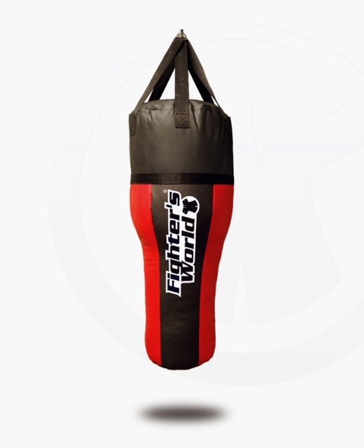 FW Boxsack Angle Bag Uppercut rot/schwarz Höhe 110cm Durchmesser 45/26cm 