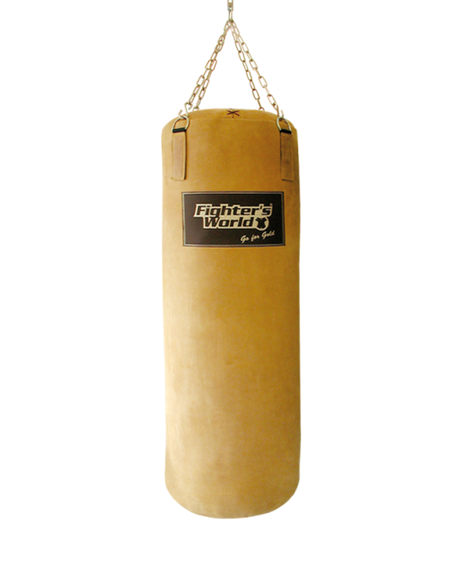 FIGHTERSWORLD® Heritage Boxsack Leder authentic Style Big size 120x40cm 120cm