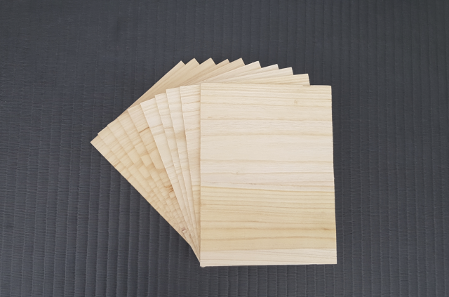 Bruchtestbretter Kukkiwon Stil 30 x 22cm leichtes Holz 