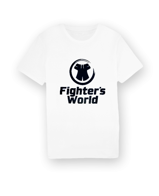 Fighter's World CORE Logo T-Shirt weiß 