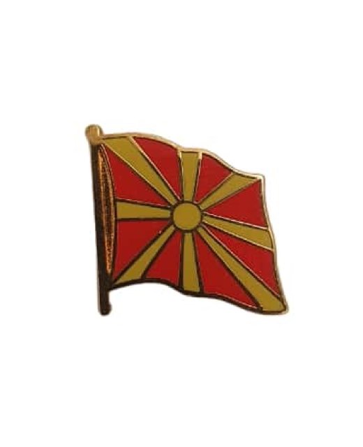 Flaggen-Pin Mazedonien 