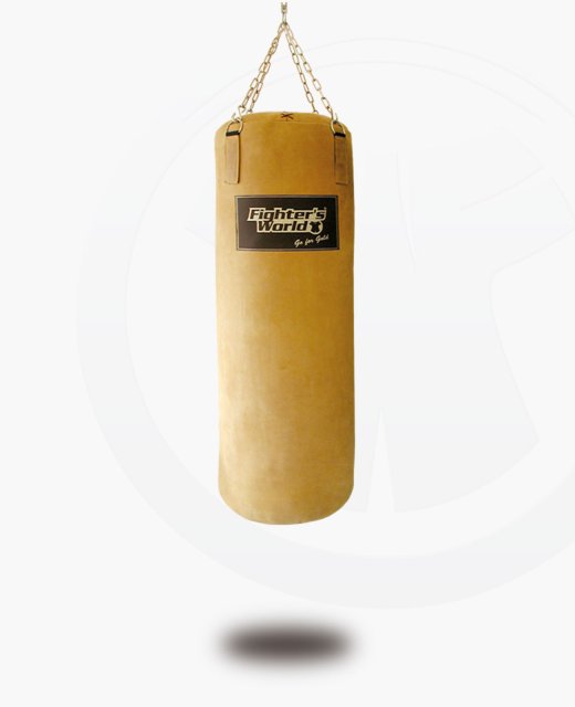 FIGHTERSWORLD® Heritage Boxsack Leder authentic Style Large size 100x35cm 100 cm