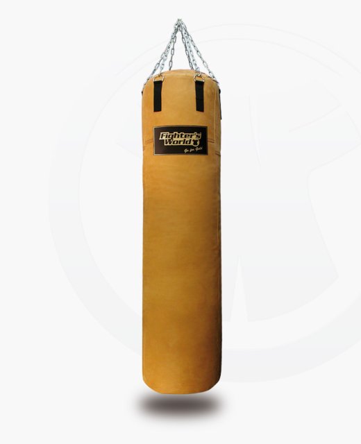 FIGHTERSWORLD® Heritage Boxsack Leder authentic Style Super size 200x47cm XXL 200cm