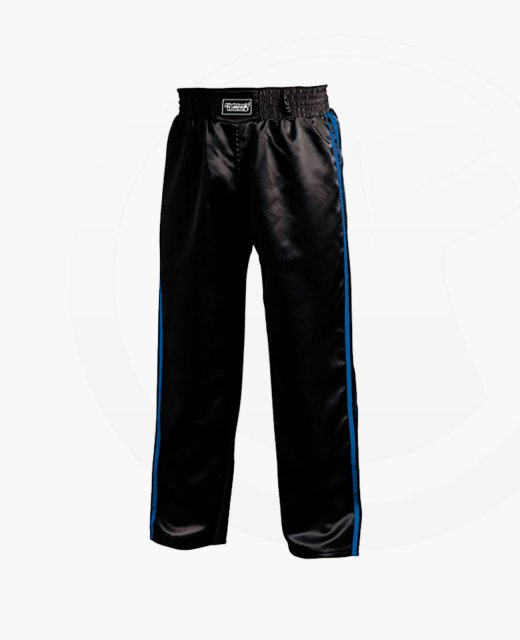 FW Kickboxhose Warrior schwarz/blau 180 180cm