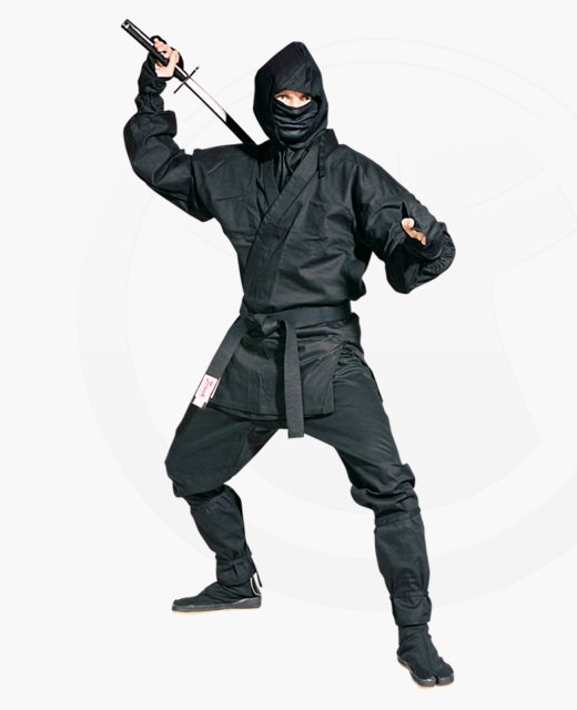 FW Ninja Anzug 190 cm schwarz 190cm