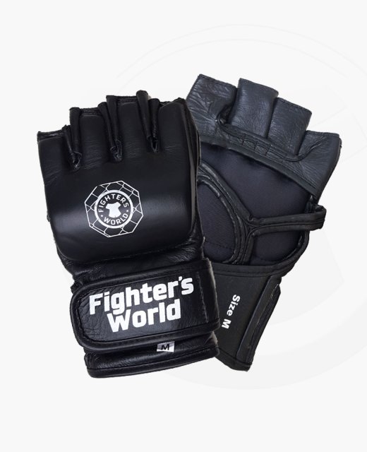 FW MMA Handschuhe Octagon schwarz/universe Leder 