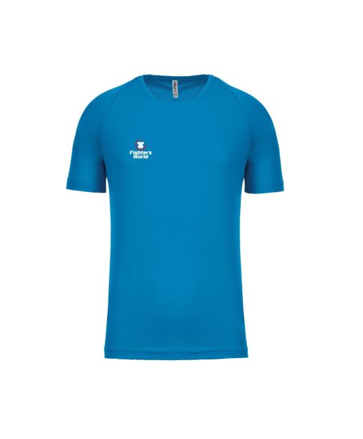 FW Pro Active Dry Mesh Trainings Shirt aqua blau 