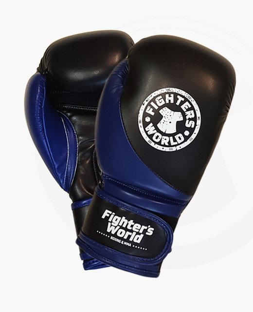 FW Boxhandschuhe Strike Junior blau/schwarz 6 oz 6 oz