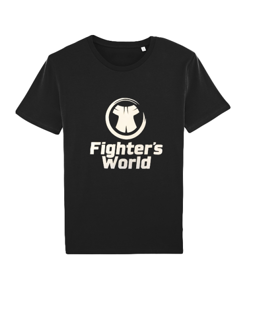 Fighter's World CORE Logo T-Shirt schwarz Damen 