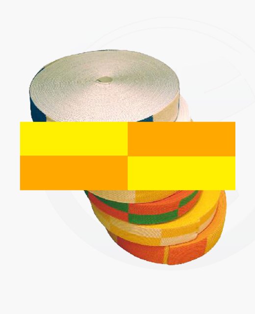 Gürtelrolle 50 m gelb/orange 