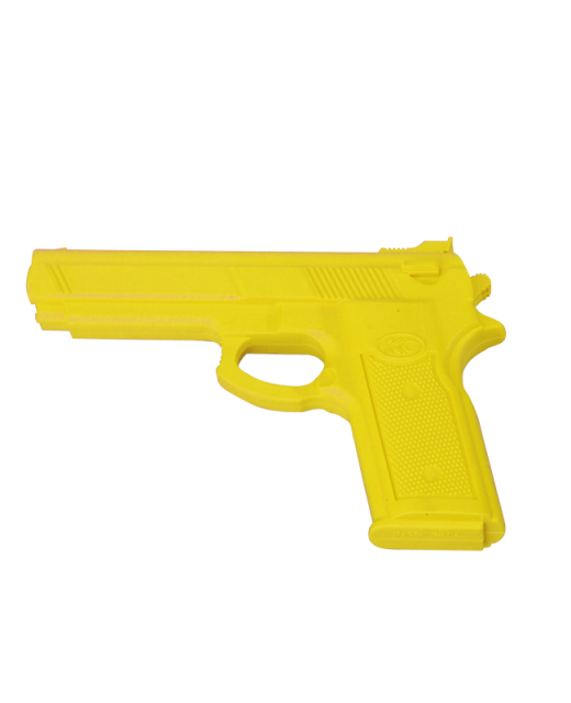 FW Trainingswaffe Gummipistole Yellow Gun gelb Self Defense 