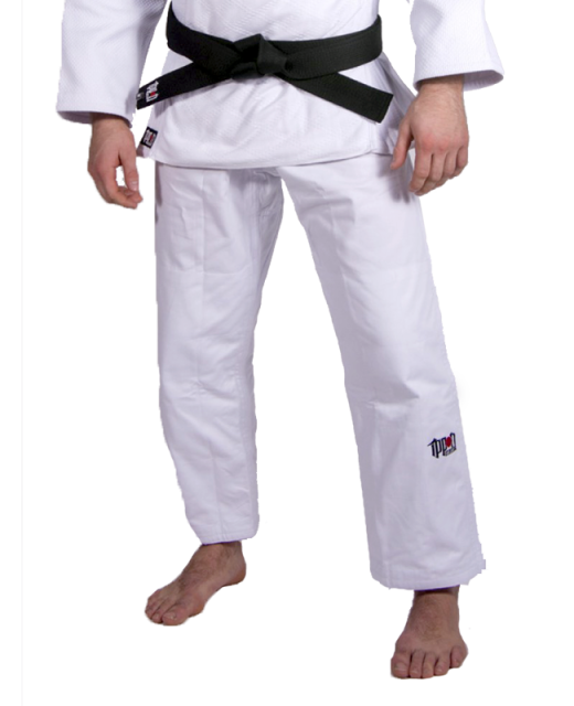 Ippon Fighter Judo Hose Schnürbund Gr. 160 weiß 160