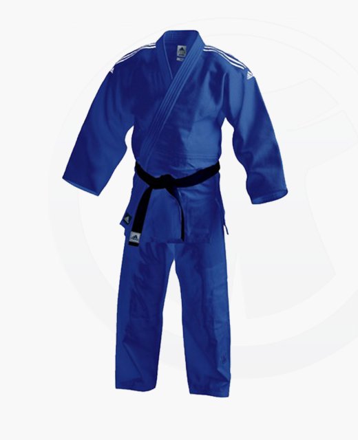 adidas J350B Judo Anzug Club 140cm blau 140
