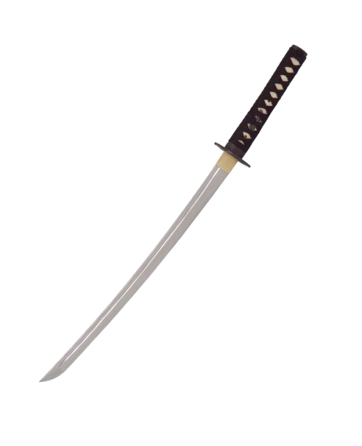 John Lee WAKIZASHI MUSASHI ICHI japanisches Kurzschwert mit scharfer Klinge 