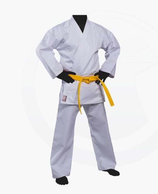FW YUKI Allround Karate Gi 120 cm weiß 10oz Anzug aus Baumwolle 120