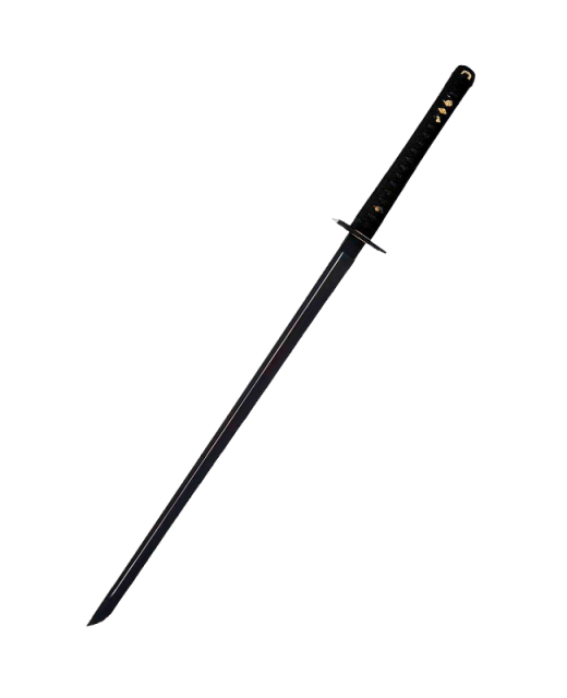 Ninja Schwert NINJATOschwarze Klinge aus 1045 Carbonstahl 