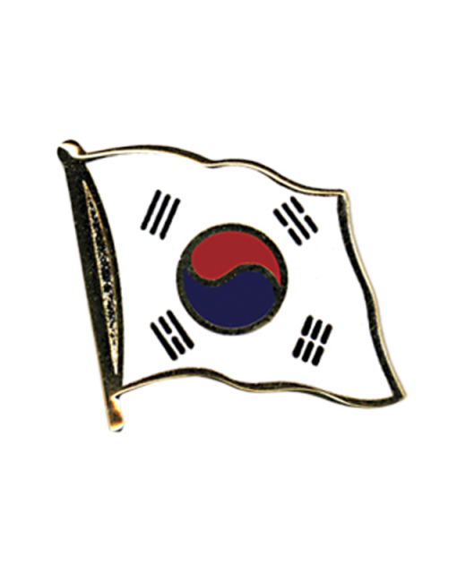 Flaggen-Pin Korea 