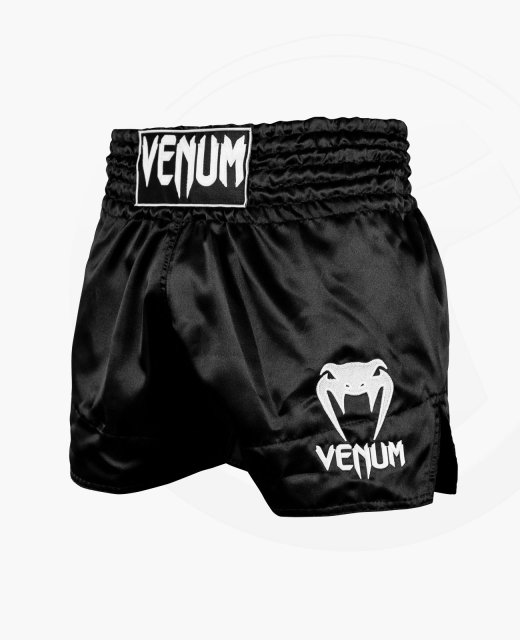 Venum CLASSIC Muay Thai Short schwarz weiß 03813-108 