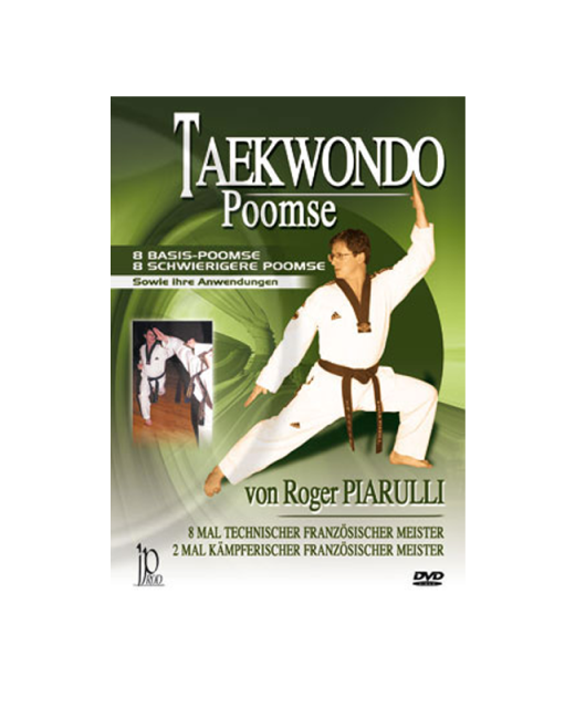 DVD, Taekwondo Poomse, Roger Piarulli IP 30 