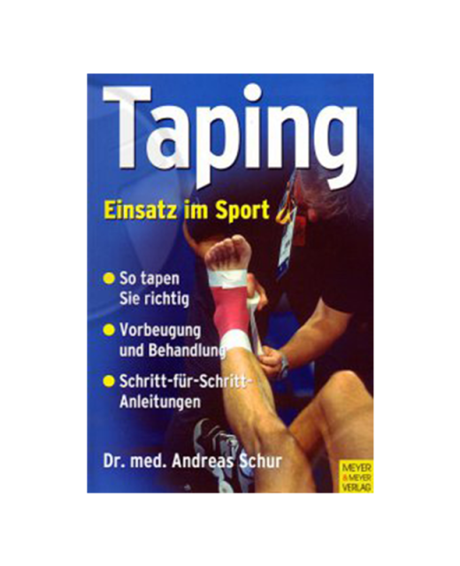 Buch, Taping - Einsatz im Sport, Dr. Andreas Schur 