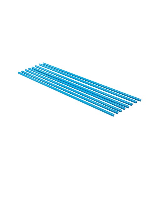 Trainingsstangen für Pylonen Markierungskegel blau 8 Stück ca. 120cm 