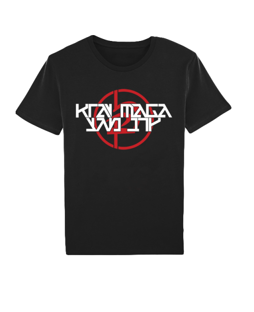 Krav Maga T-Shirt kurzarm schwarz/rot Größe XS XS