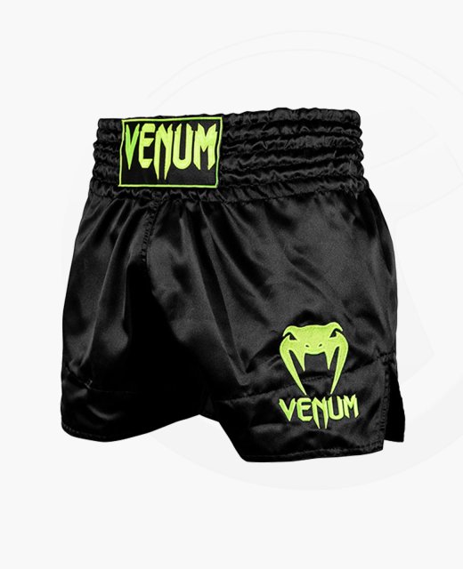 Venum CLASSIC Muay Thai Short XL schwarz/neon gelb 03813-116 XL