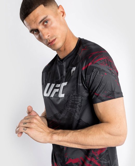 UFC Venum Authentic Fight Week 2.0 Dry Tech T-Shirt XL schwarz 00101-001 XL
